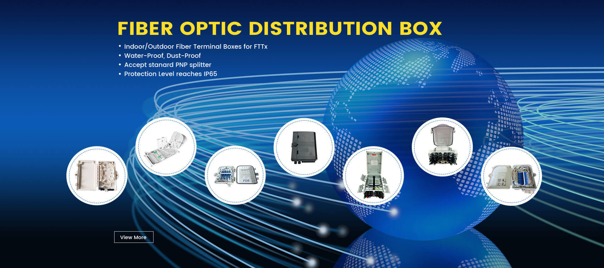 FIBER OPTIC DISTRIBUTION BOX