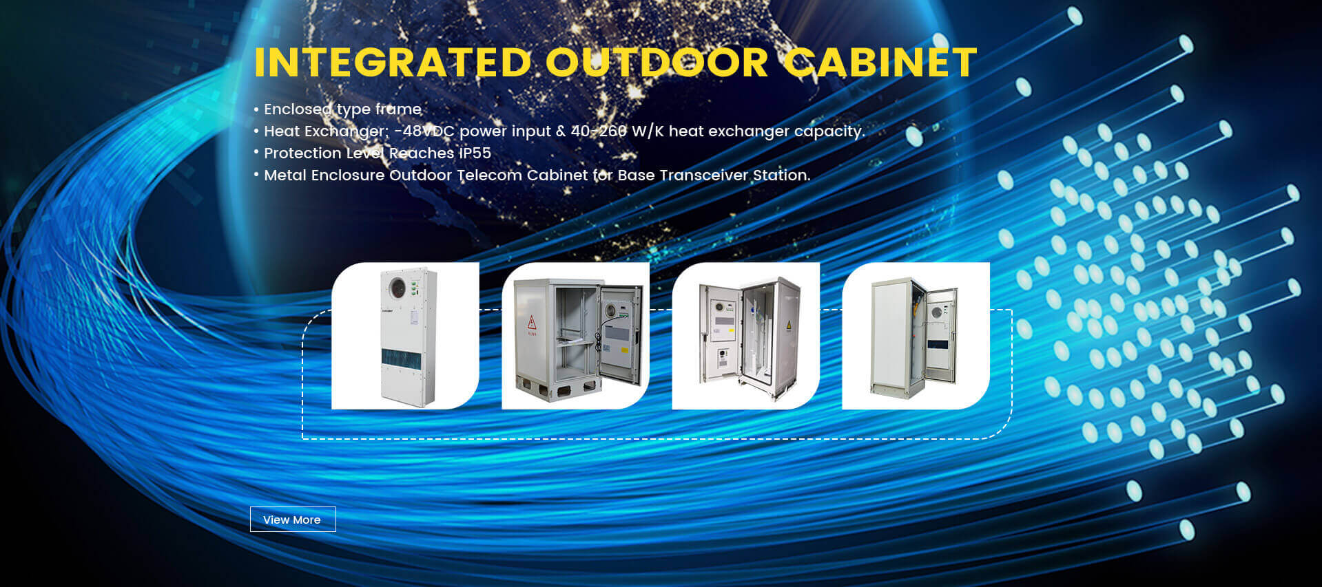 INTEGRATED OUTDOOR CABINET