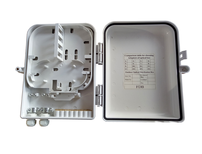 16 Core Fibre Optic Distribution Box - Fiber Optic Box Outdoor FDB-016A