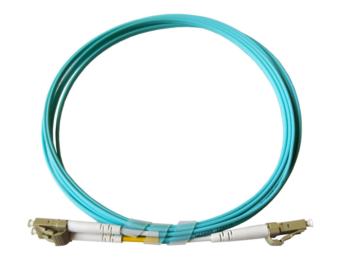 OM3 LC to LC Fiber Patch Cords LC-LC Duplex 2.0mm, Low Smoke Zero Halogen (LSZH) rated, TSB-304G