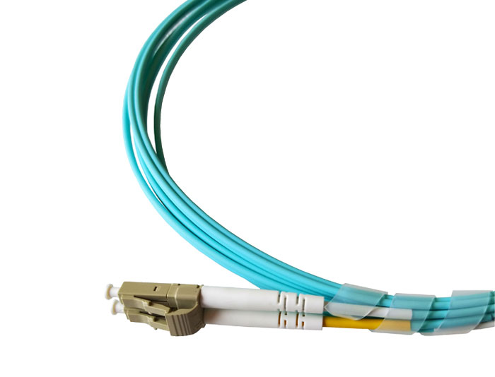 OM3 LC to LC Fiber Patch Cords LC-LC Duplex 2.0mm, Low Smoke Zero Halogen (LSZH) rated, TSB-304G