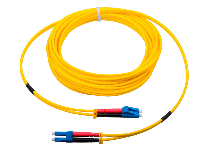 LC to LC Fiber Patch Cords Duplex 2.0mm, Low Smoke Zero Halogen (LSZH) rated, TSB-304C