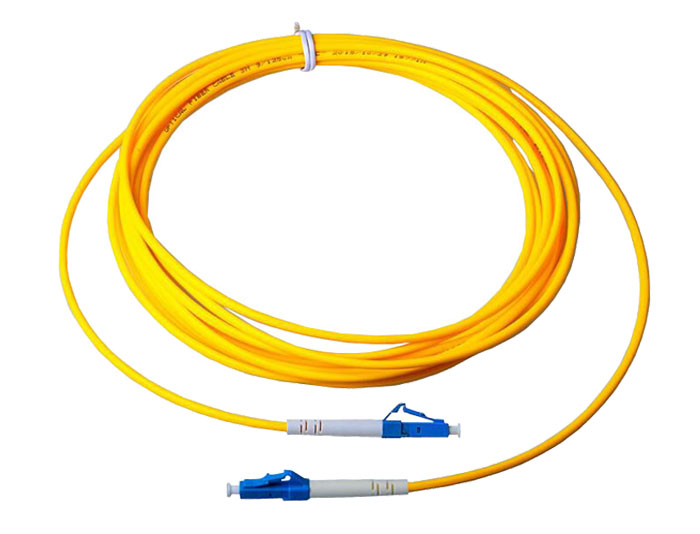 LC to LC Fiber Patch Cord OS2 Single Mode Fiber Simplex 3.0mm, Low Smoke Zero Halogen (LSZH) rated TSB-304A