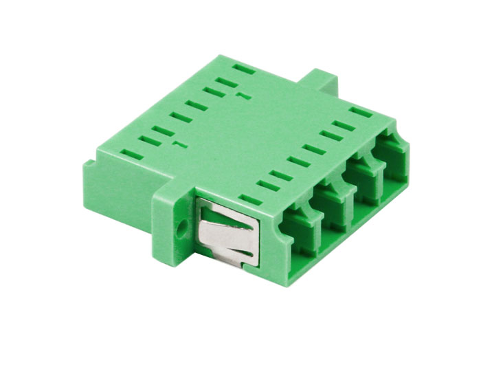 LC QUAD Symmetry-type Fiber Optic Adapter With Flange OFA-104J