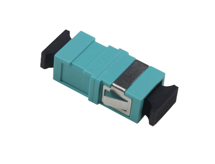 SC to SC OM3 Fiber Optic Adapter With Flange OFA-102A5