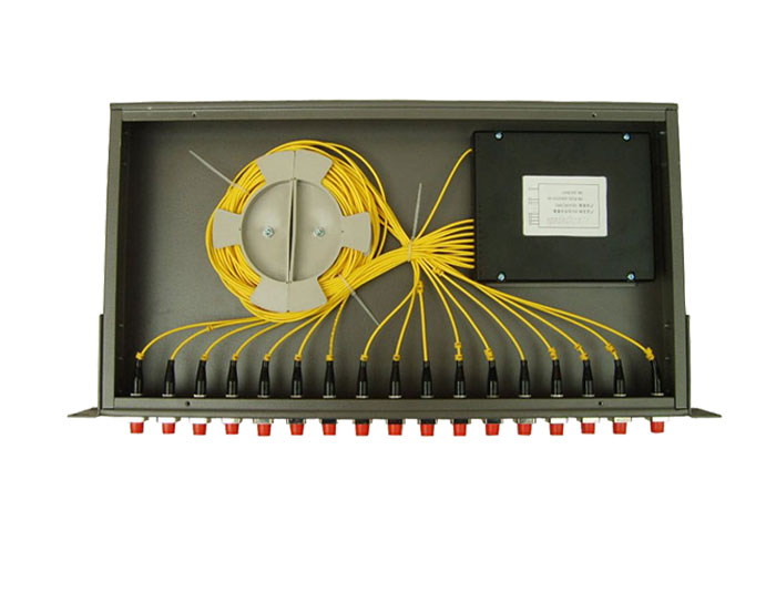 1U Rack Mount Fiber Optic PLC Splitter-GPON Splitter TSB-410B