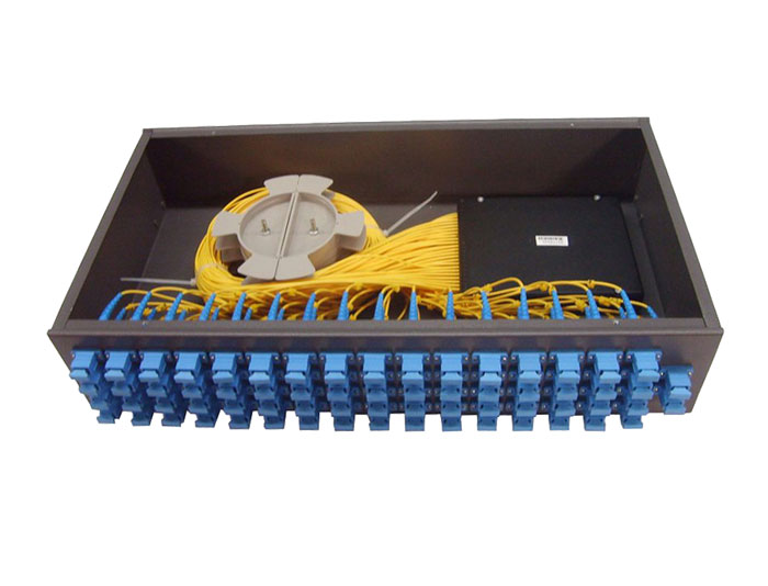 1U Rack Mount Fiber Optic PLC Splitter-GPON Splitter TSB-410B