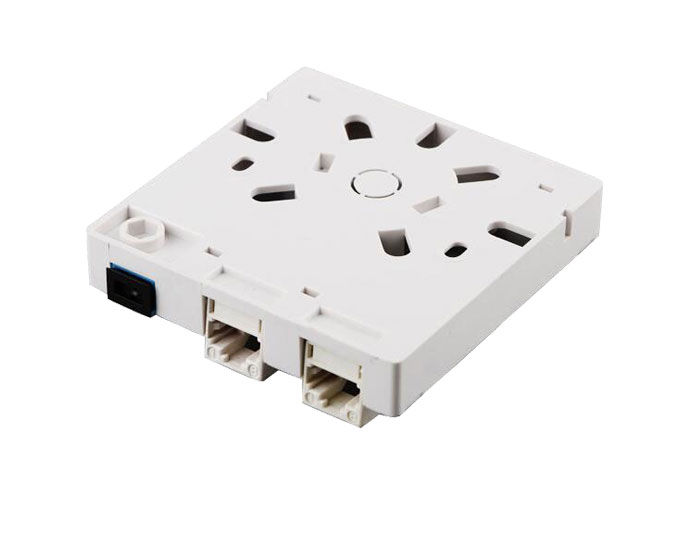 3 Port RJ45+SC Adapter Fiber Outlet Box GZF-A3