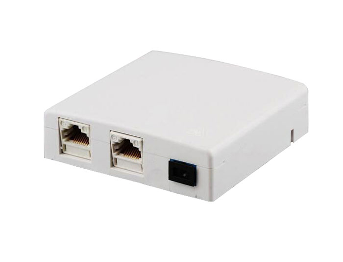 3 Port RJ45+SC Adapter Fiber Outlet Box GZF-A3