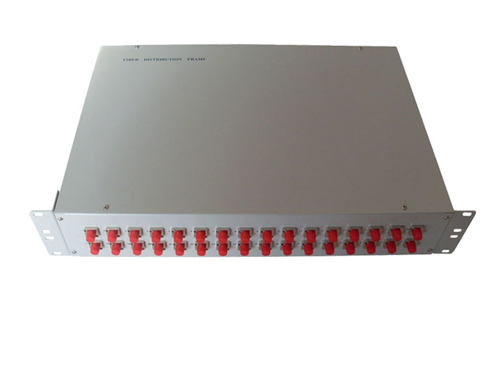 19 Inch Fixed 48 Port Fiber Optic Patch Panel GZFB-2055A