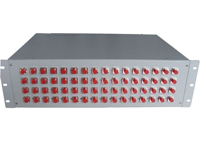 19 Inch Fixed 48 Port Fiber Optic Patch Panel GZFB-2055A