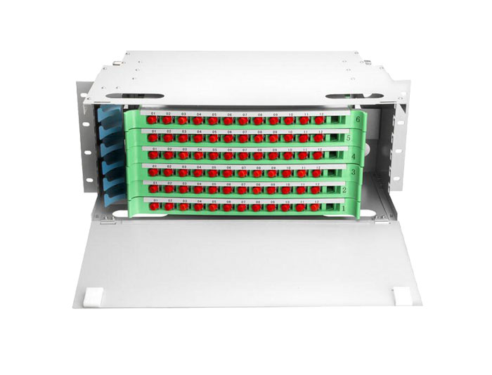 72 Port Rack Mount Fiber ODF Optical Distribution Frame ODF-RF72A