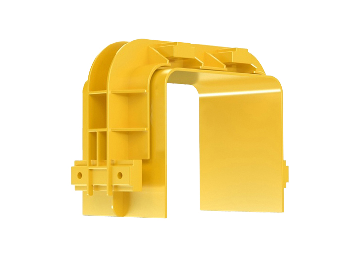 Fiber Raceway Junctions PVC Yellow FSQ-104