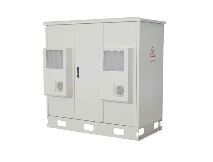 42U IP55 Outdoor Telecom Cabinet Integrated Cabinet With Air Heat Exchanger MTC42U-DK