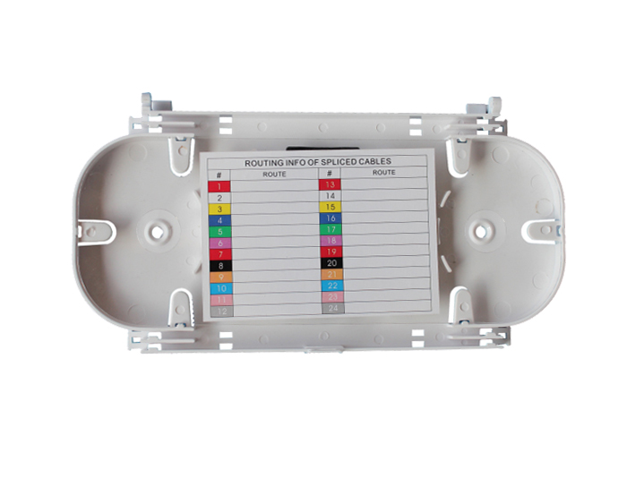 24 Fibers Fiber Optic Splice Tray, Plastic, For Horizontal Fiber Enclosure OST-302A