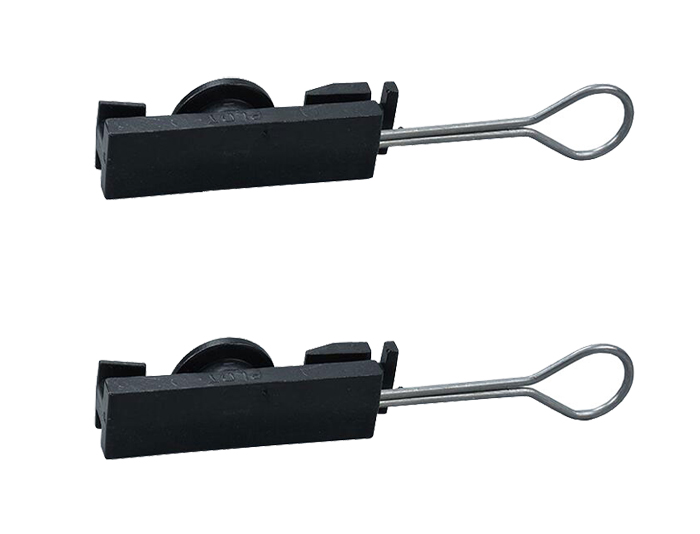 FTTH Drop Cable Q Span Clamp, Galvanized Steel, OSA-502A