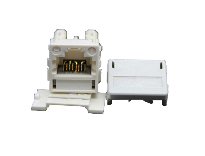 Cat5e RJ45 (8P8C) Unshielded Keystone Jack TSF-302B1