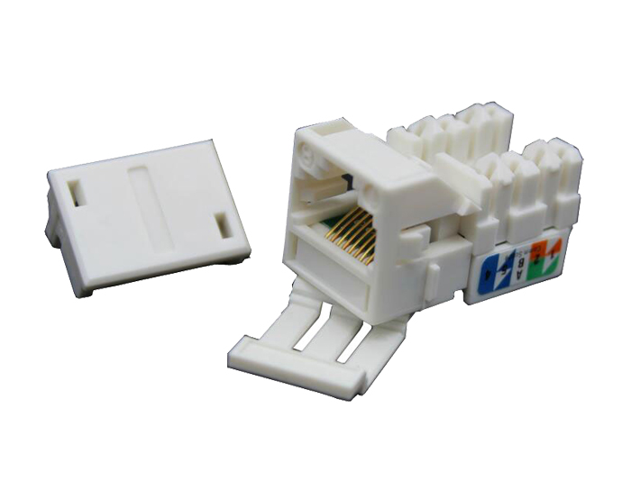 Cat5e RJ45 (8P8C) Unshielded Keystone Jack TSF-302B1