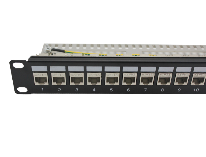 24 Ports Cat6A 1U Unshielded Patch Panels TSF-303A2