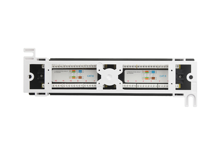 12 Ports Cat6 Unshielded Patch Panel Wall Mount TSF-302F2