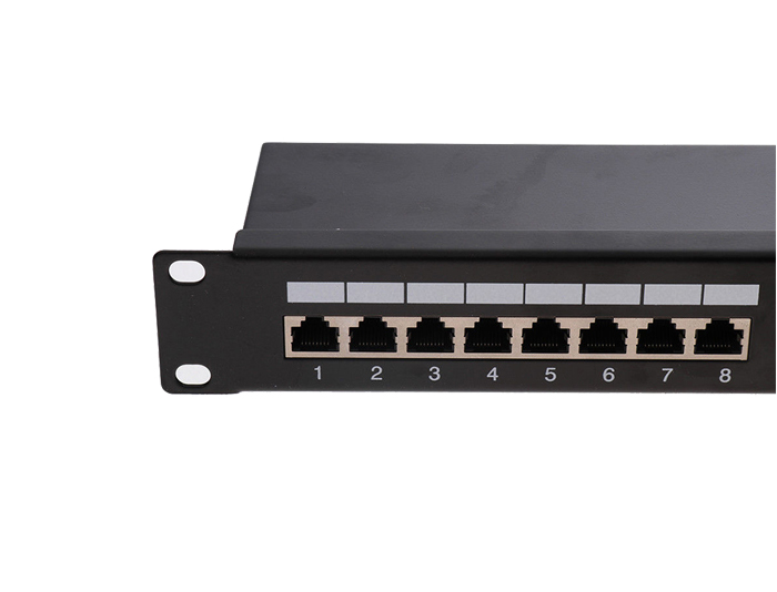 24 Ports Cat5e FTP Shielded 1U Patch Panels TSF-303J1