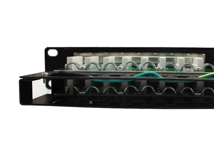 24 Ports Cat6 FTP Shielded 1U Patch Panels TSF-303J2