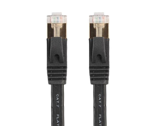 Cat7 Shielded Ethernet Network Patch Cable, 3M ,Black, 10GBase-T TSF-305D
