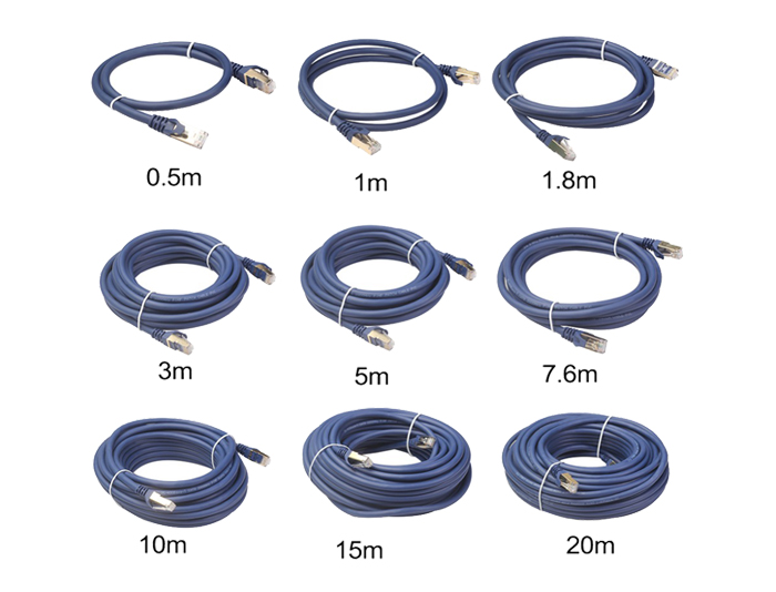 Cat8 Shielded Ethernet Network Patch Cable, 5M, 25/40GBase-T TSF-305E