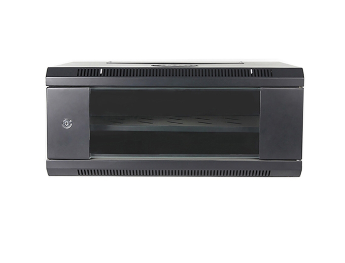 4U Wall Mount Network Cabinet, Black / Grey, TSF-206A