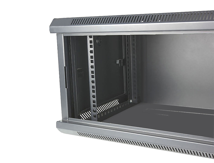 6U Wall Mount Server Rack, Black / Grey, TSF-206B