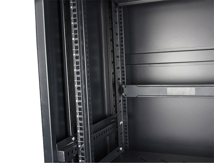 42U Server Rack / 42U Network Cabinet with Glass Door, TSF-207B
