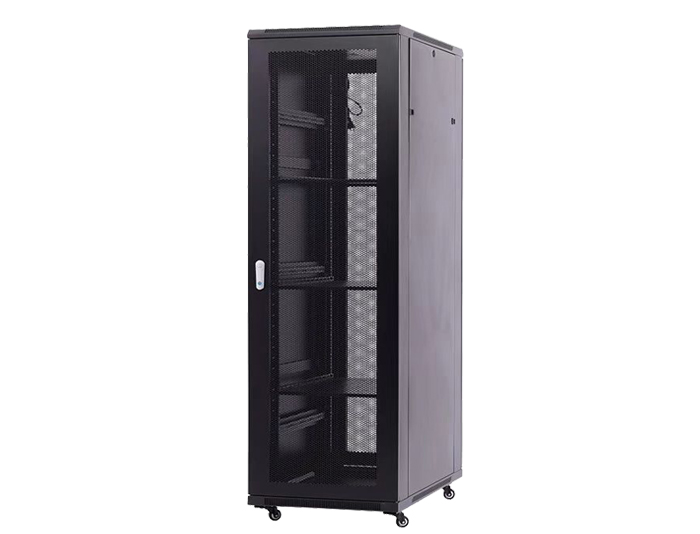 42U Server Rack / 42U Network Cabinet with Perforated Door, TSF-207C