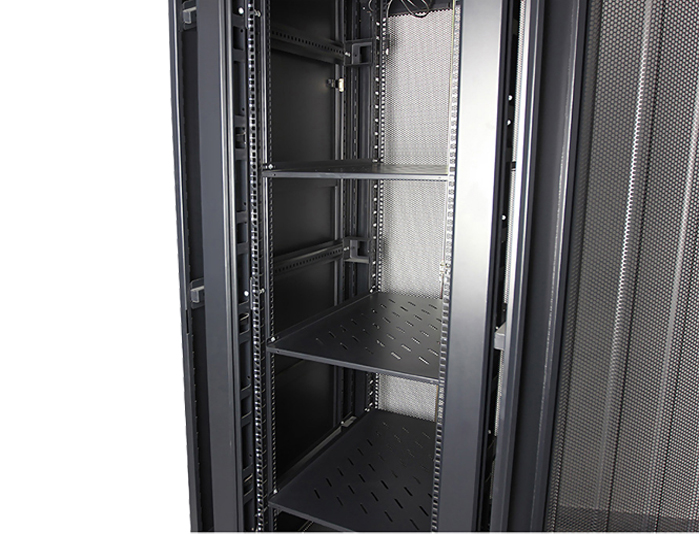 42U Server Rack / 42U Network Cabinet with Perforated Door, TSF-207C