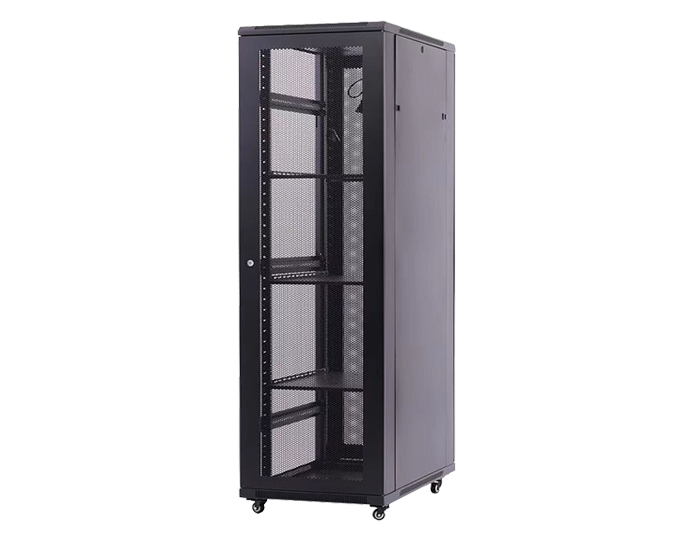 42U Server Rack / 42U Network Cabinet with Perforated Door, TSF-207C