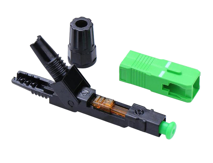 Pre-polished Field Assembly SC/APC Fast Connector TSB-405B1
