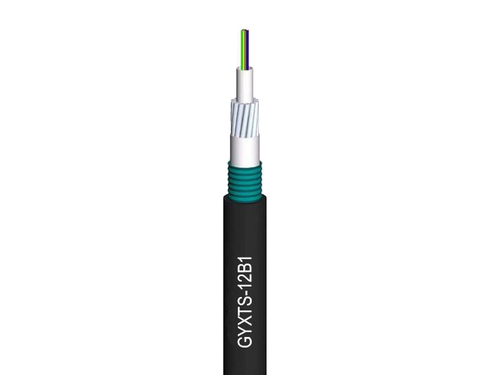 24 Fibers Central Loose Tube Armored Fiber Cable | GYXTS