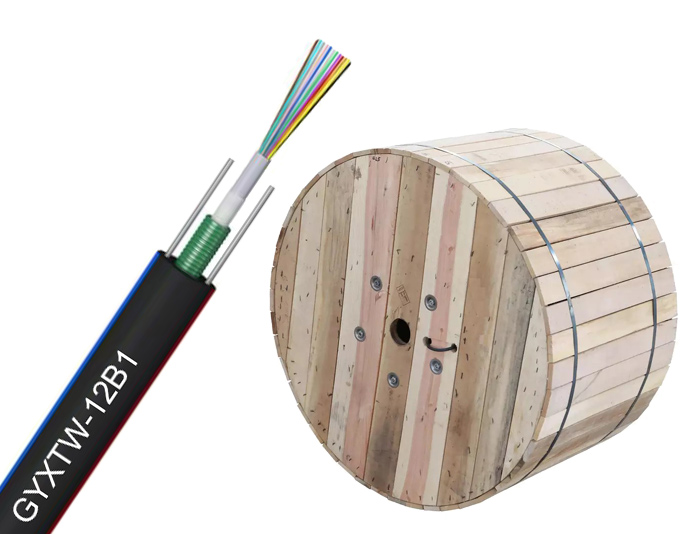 Central Loose Tube Armored Cable With Color Stripe | GYXTW