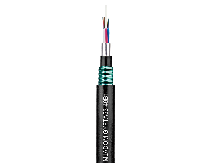 48 Cores Double Armored Direct Buried Cable With Dual-Jacket | GYFTA53