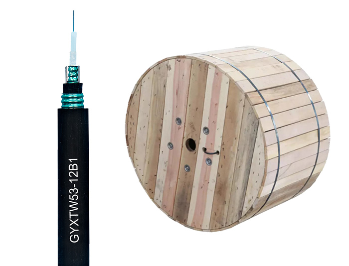 Central Loose Tube Double Armored Underground Cable | GYXTW53