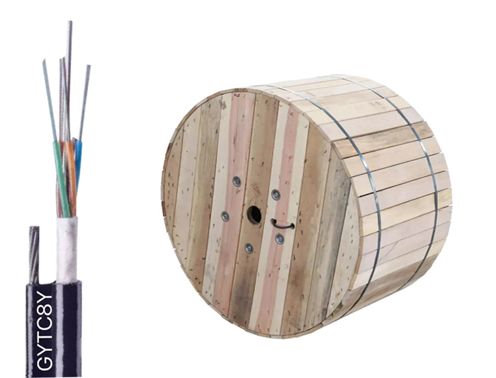 Figure 8 Non-Armored Self-Supporting Aerial Optical Fiber Cable | GYTC8Y
