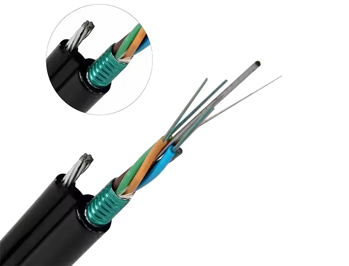 Aerial Steel Tape Self-Supporting Figure 8 Fiber Cable | GYTC8S