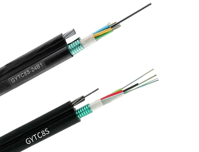 Aerial Steel Tape Self-Supporting Figure 8 Fiber Cable | GYTC8S