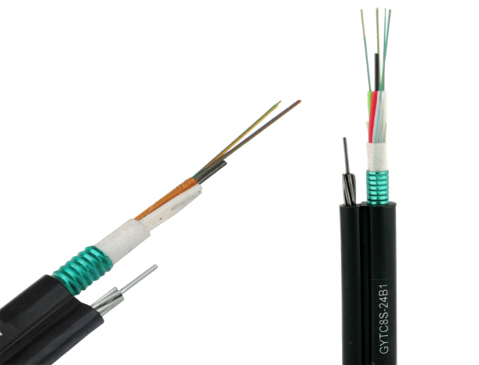 Aerial Steel Tape Self-Supporting Figure 8 Fiber Cable | GYTC8S