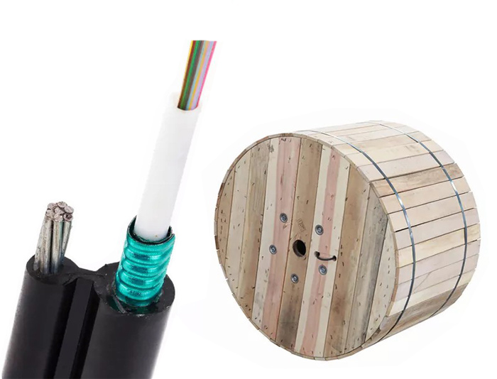 Figure 8 Self-Supporting Central Loose Tube Fiber Cable | GYXTC8Y