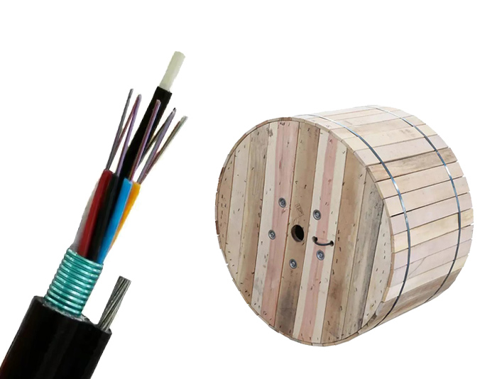 Figure 8 Steel Tape Self-Supporting Aerial Fiber Cable | GYFTC8S