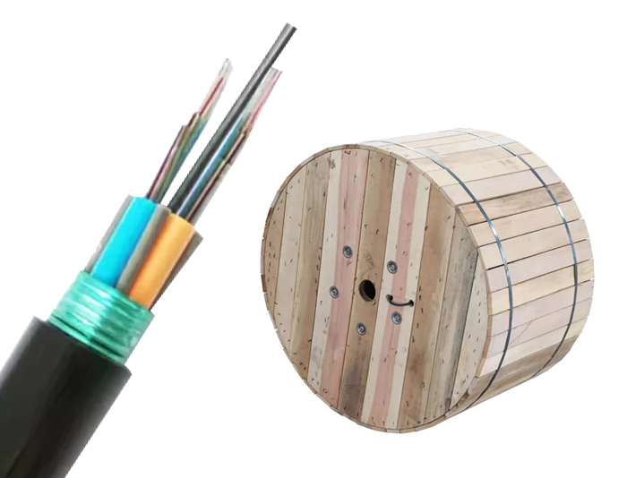 Aluminum Tape Stranded layer Fiber Ribbon Cable | GYDTA