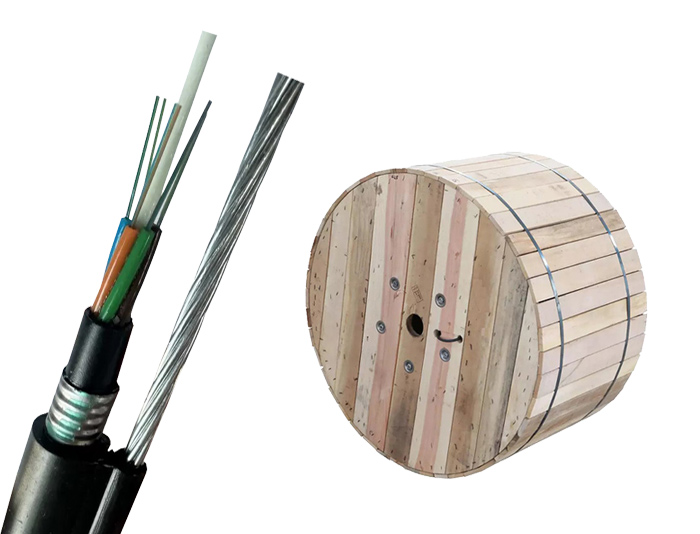 Figure 8 Non-Armored Self-Supporting Aerial Fiber Cable | GYFTC8Y