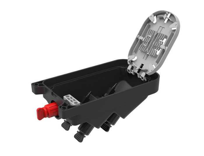 4 Core Pre-Connectorized Fiber Nap Box F2E-507C-4K