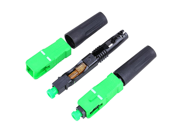 Pre-polished SC/APC Fiber Optic Fast Connector TSB-405B2