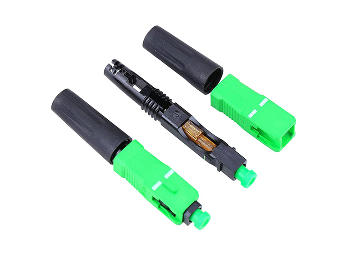 Pre-polished SC/APC Fiber Optic Fast Connector TSB-405B2